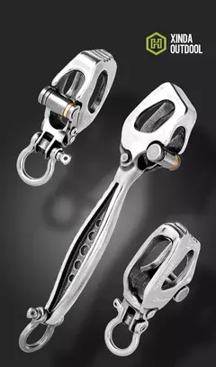 Xinda Escalada Descender Aço desativada Big Dipper Descender para Trabalhar em - comprar online