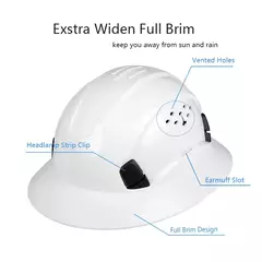 Capacete de Construção com ou sem Óculos de Proteção - MDSecurPro