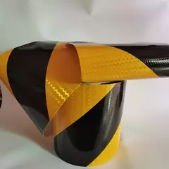 Satop Cinta - Fita Adesiva Reflexiva Impermeável Amarelo-Preto na internet