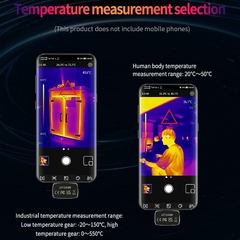 Câmera Térmica UNI-T para Smartphone, Termografia, Imager Térmico - comprar online