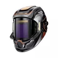 Capacete de Soldagem com Escurecimento Automático ANDELI - Modelo ADLMOONLED - MDSecurPro