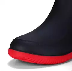 Botas de chuva longas impermeáveis para homens, sapatos masculinos de cultivo,