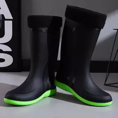 Botas de chuva longas impermeáveis para homens, sapatos masculinos de cultivo, - MDSecurPro