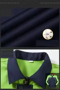 Conjunto de roupas de trabalho de manga comprida masculina, uniformes de oficina - loja online