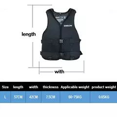 Imagem do Jaqueta salva-vidas de neoprene para adultos e crianças, colete de pesca, jaque