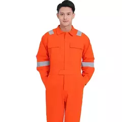 Conjunto de Roupas de Trabalho Masculinas - Jaqueta + Calça - 100% Algodão - MDSecurPro