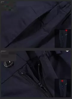 Conjunto de roupas de trabalho de manga comprida masculina, uniformes de oficina - comprar online