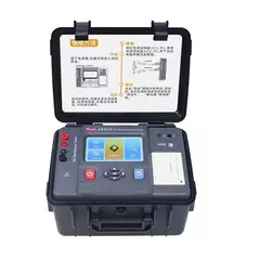 Bluetooth Conexão Transformador DC Resistência Tester com impressora na internet