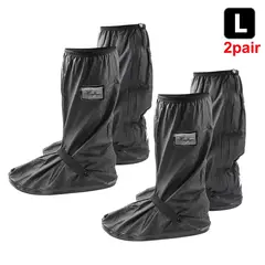 Capa de sapatos de chuva reutilizável Dirt Bike Capas transmitidas, sapatos de