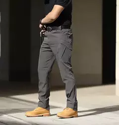 Imagem do Calça Masculina de Carga com Secagem Rápida para Camping e Caminhadas
