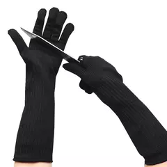 Luvas de Manga Longa Anti-Cut Trabalhando Luvas - loja online