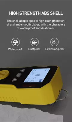 Bosean Indústrial Portátil Detector de Hidrogênio Gás H2 - loja online