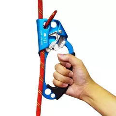 Outdoor Mão Ascender SRT Ascend Device, Montanhista Handle Ascender, Esquerda e