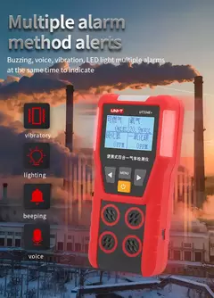 Detector de Gases Multifuncional UNI-T UT334E+ - comprar online