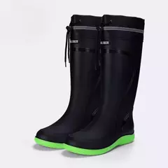 Botas de chuva longas impermeáveis para homens, sapatos masculinos de cultivo, - loja online