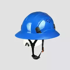 Imagem do Capacete de Construção com ou sem Óculos de Proteção