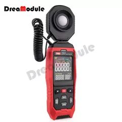 Medidor de Luz Digital Fotografia Luxmeter Sonda Destacável Iluminômetro Lux/Fc Fotômetro Environmental Tester