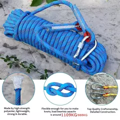 Corda de Escalada Flutuante para Trabalhos em Altura - 10mm/12mm