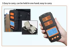 NORM - Detector Digital de Gás Industrial com Display LCD - MDSecurPro