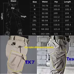 Imagem do Calça Masculina de Carga com Secagem Rápida para Camping e Caminhadas