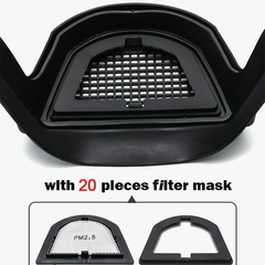 Imagem do Protetor Facial Reutilizável de Segurança Full Face Resistente a Impactos