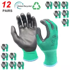 Luvas de Segurança para Jardinagem - PU1350RBLKa-DMF/12 na internet