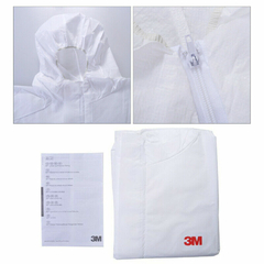 Roupa de Proteção 3M 4510 de Uma Peça Antipartículas