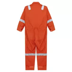 Macacão de Trabalho Leve Masculino Contra Poeira com Tiras Reflexivas - comprar online