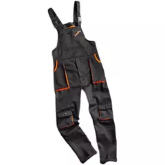 Macacão geral roupa de trabalho casual plus size sem mangas - MDSecurPro