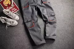 Macacão geral roupa de trabalho casual plus size sem mangas - MDSecurPro