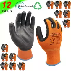 Luvas de Segurança para Jardinagem - PU1350RBLKa-DMF/12 - loja online