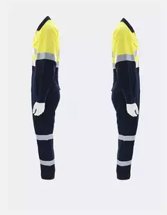 Imagem do Macacão de Trabalho com Listras Refletivas - Modelo LT-02