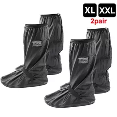 Capa de sapatos de chuva reutilizável Dirt Bike Capas transmitidas, sapatos de