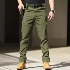 Calça Masculina de Carga com Secagem Rápida para Camping e Caminhadas - MDSecurPro