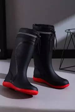 Botas de chuva longas impermeáveis para homens, sapatos masculinos de cultivo, - MDSecurPro
