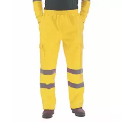 Calças de jogging reflexivas listradas masculinas, calças de uniforme de trabalho - comprar online