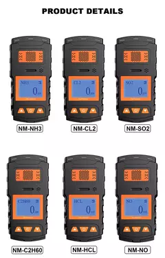 NORM - Detector Digital de Gás Industrial com Display LCD - comprar online