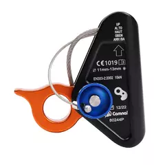 Rope Grab Ascender para escalada, Riser Ajustador, Proteção contra queda