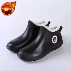 Botas de chuva longas impermeáveis para homens, sapatos masculinos de cultivo, na internet