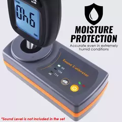 Imagem do Medidor de Calibração de Nível de Som Portátil - 94dB, 104dB, 114dB - Modelo 8930B