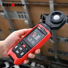 Medidor de Luz Digital Fotografia Luxmeter Sonda Destacável Iluminômetro Lux/Fc Fotômetro Environmental Tester - loja online