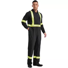 Fatos de trabalho com listras reflexivas para homens e mulheres Uniforme na internet