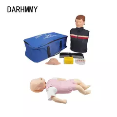 Manequim de Treinamento para Ressuscitação Cardiopulmonar - DARHMMY CPR100A+J140