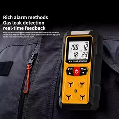 Medidor do detector de gás 4 em 1, oxigênio, O2, monóxido de carbono, CO, H2S - comprar online