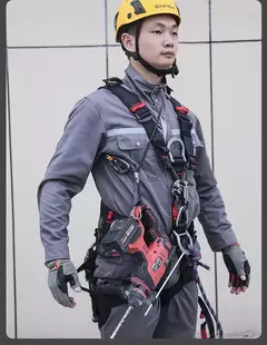 Corda telescópica anti-queda, corda de escalada anti-perda, ferramenta de alta