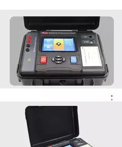 Bluetooth Conexão Transformador DC Resistência Tester com impressora - MDSecurPro