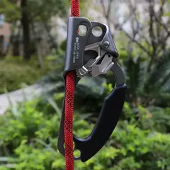 Outdoor Mão Ascender SRT Ascend Device, Montanhista Handle Ascender, Esquerda e