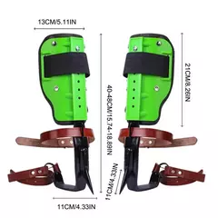 Espinhos de árvore de aço ajustáveis para escalada, ferramenta de escalada an