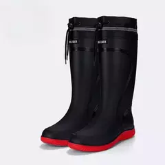 Botas de chuva longas impermeáveis para homens, sapatos masculinos de cultivo, - comprar online