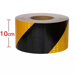 Satop Cinta - Fita Adesiva Reflexiva Impermeável Amarelo-Preto na internet